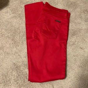 Red Hudson pants!